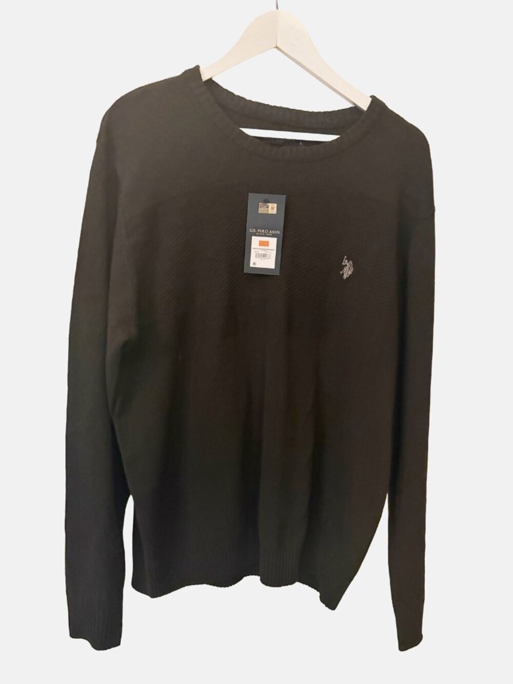 Polo Ralph Lauren Deep Pine Textured Crewneck Sweater NWT Size L